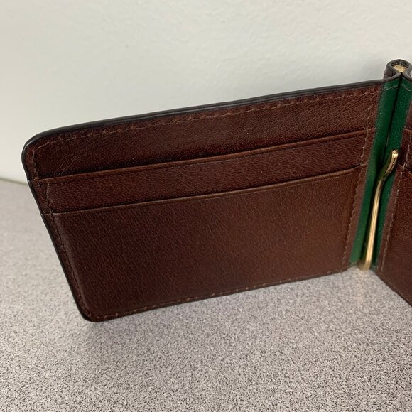 Masters Martin Dingman Alligator Card Holder Card Case ID Window Money Clip - Picture 8 of 15